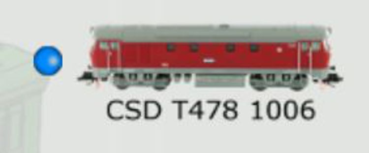 mtb TTCSDT4781006 - Diesellok T478 1006, CSD, Ep.IV