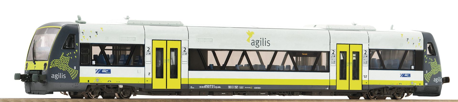Roco 7790007 - Triebwagen VT 650 731 'Regio Shuttle', Agilis, Ep.VI, DC-Sound