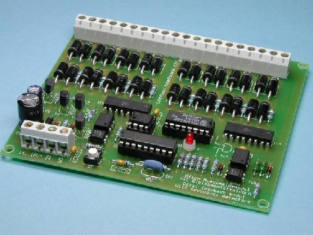 Littfinski 300212 - RS-8-F - 8-fach Rückmeldemodul, Fertigmodul