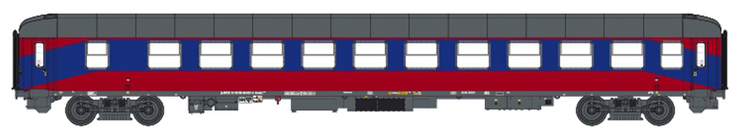 L.S. Models 58510 - Liegewagen Bvcmbz 249.1, Bahn Touristik Express, Ep.VI