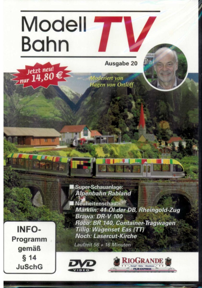 VGB 7520 - DVD - Modellbahn TV - Ausgabe 20