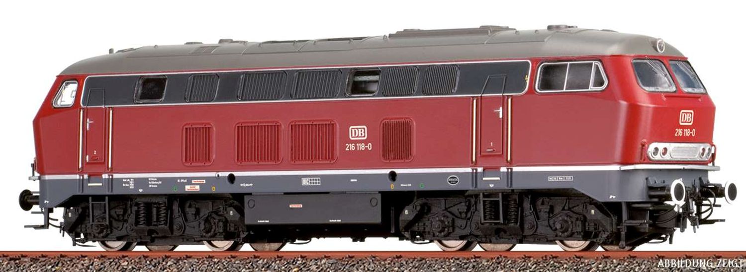 Brawa 41163 - Diesellok 216 118-0, DB, Ep.IV, AC-Sound-Extra