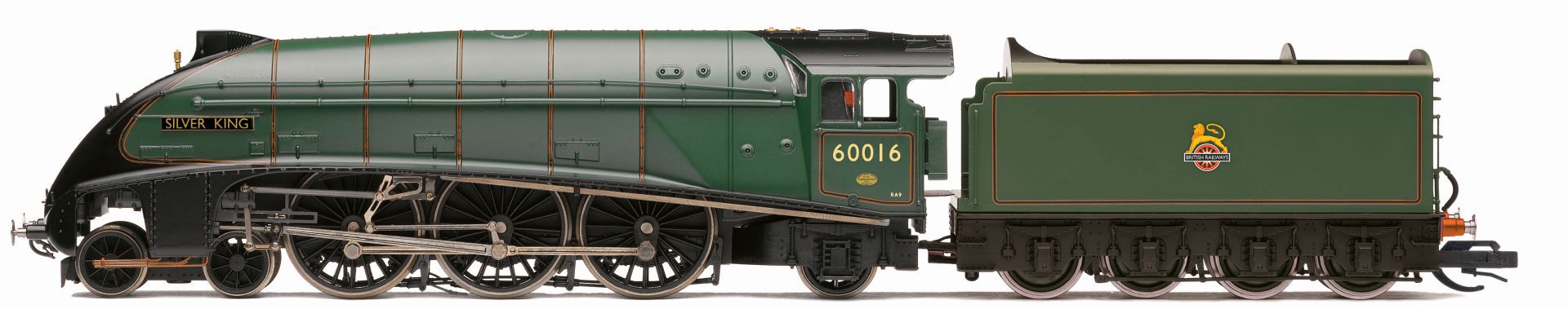 Hornby TT3008TXSM - Dampflok Class A4 60016 'Silver King', Ep.IV, DC-Sound