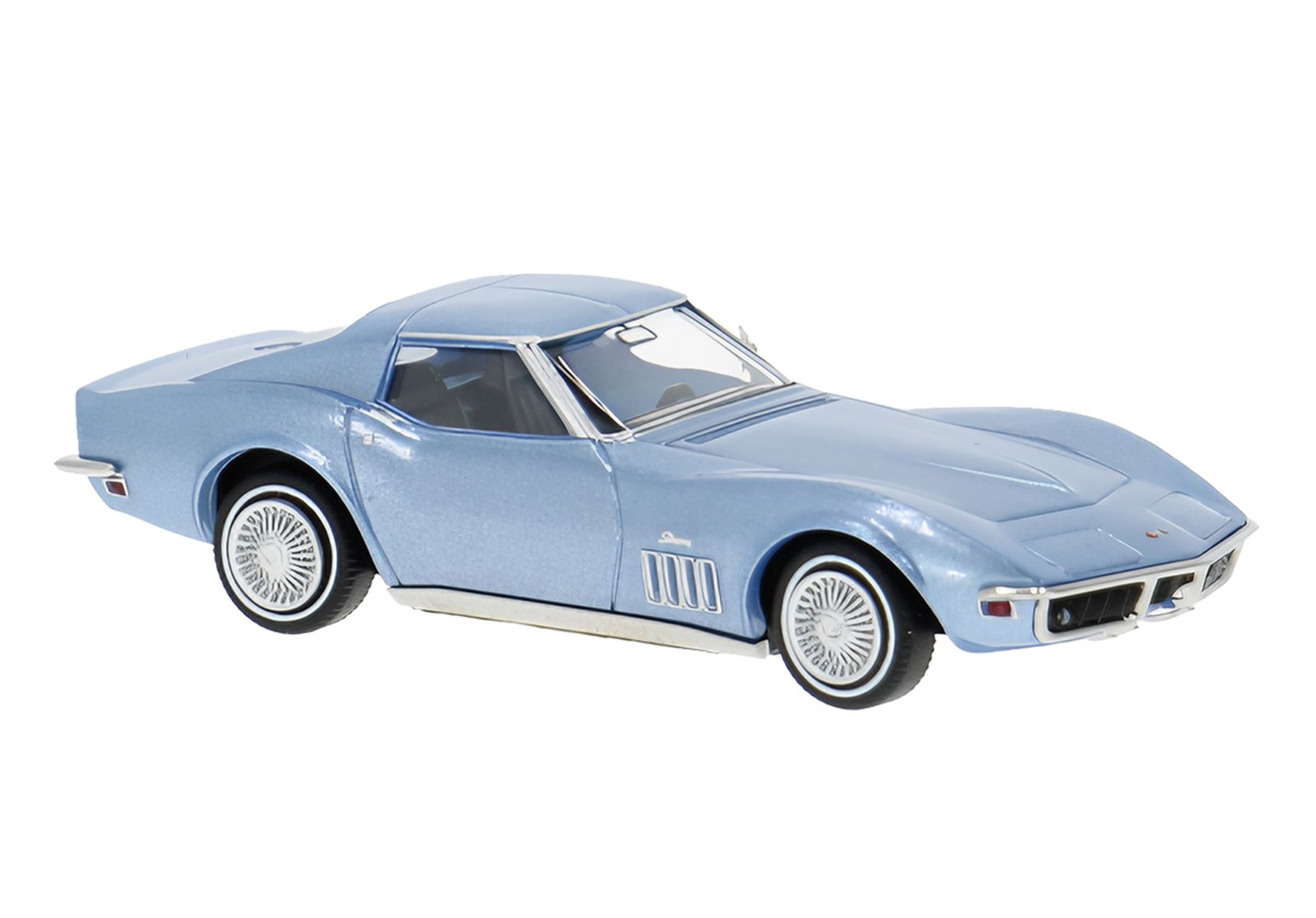 Brekina 19990 - Chevrolet Corvette C3, blau, 1967