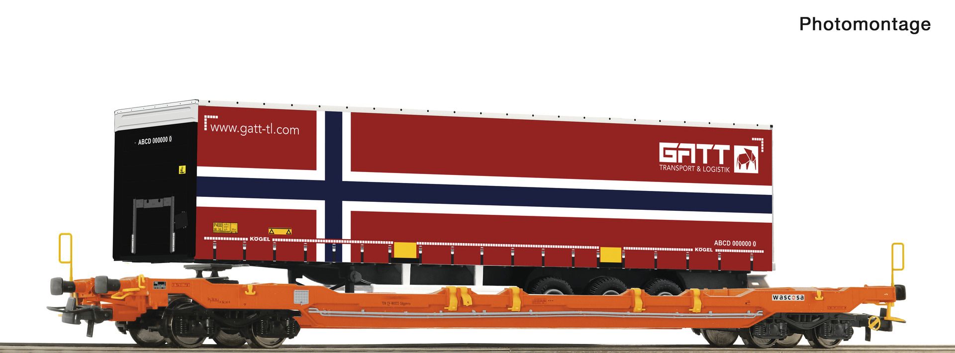 Roco 6600108 - Taschenwagen T5, Wascosa, Ep.VI 'GATT'