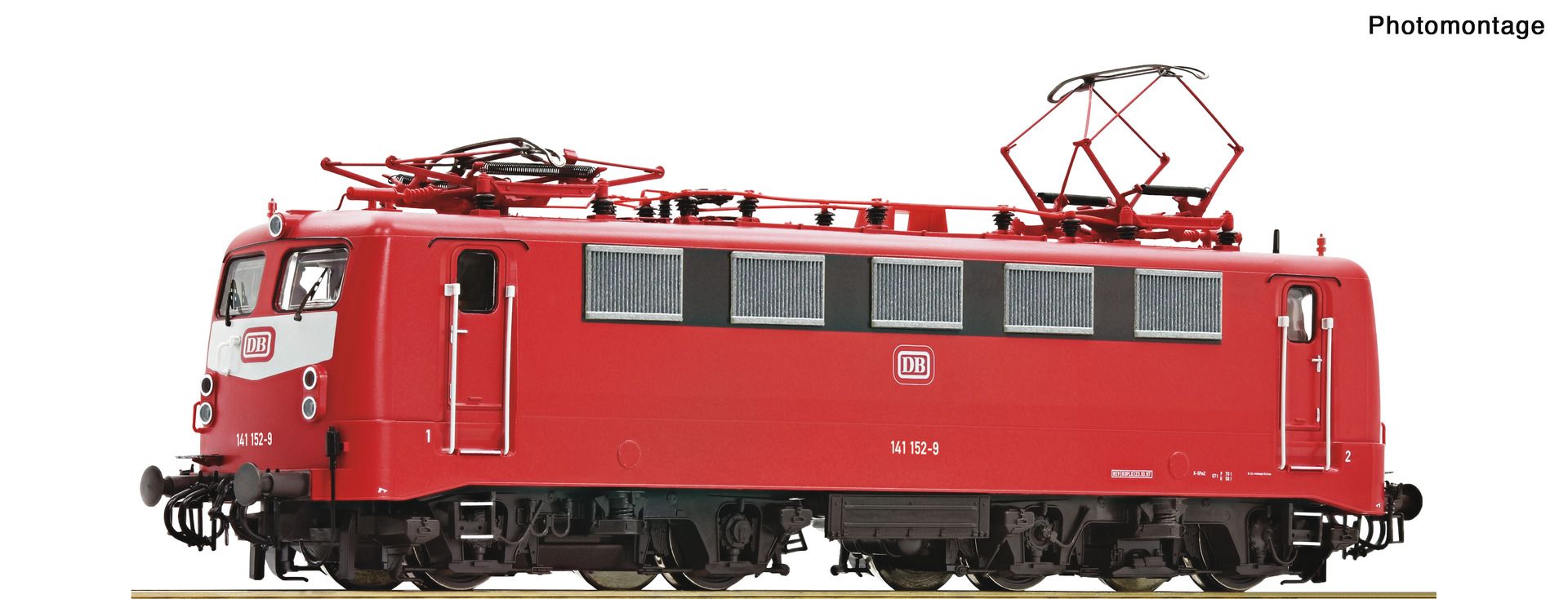 Roco 7500164 - E-Lok 141 152-9 orientrot, DB, Ep.IV-V