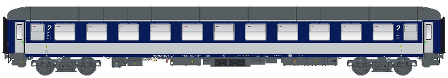 L.S. Models 58517 - Liegewagen Bvcmz 248.5, PKP, Jan Kiepura, Ep.V-VI