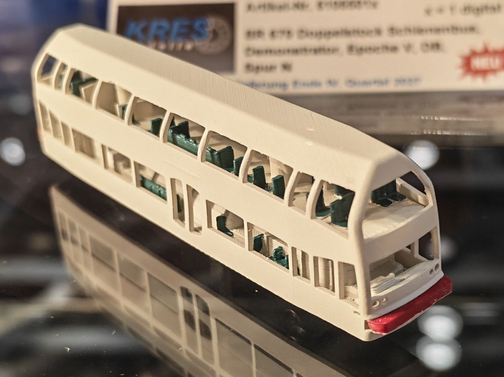 Kres 51055010 - Doppelstock-Schienenbus BR 670, Prototyp/Demonstrator, DBAG, Ep.V