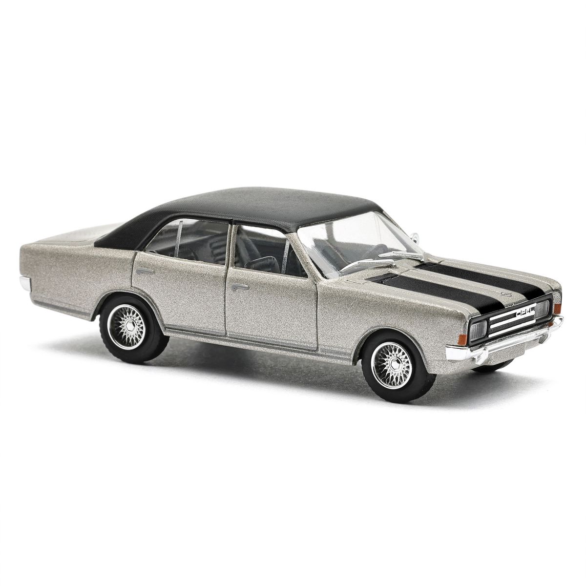 Busch 42019 - Opel Rekord C 'Sport" mit Alufelgen, Silbermetallic