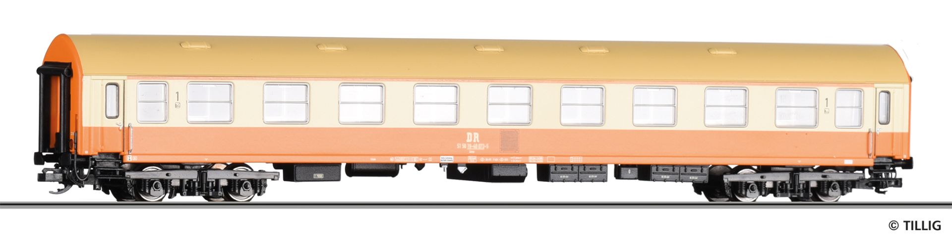 Tillig 16419 - Personenwagen 'Städteexpress', 1. Klasse, Typ Y/B70, DR, Ep.IV