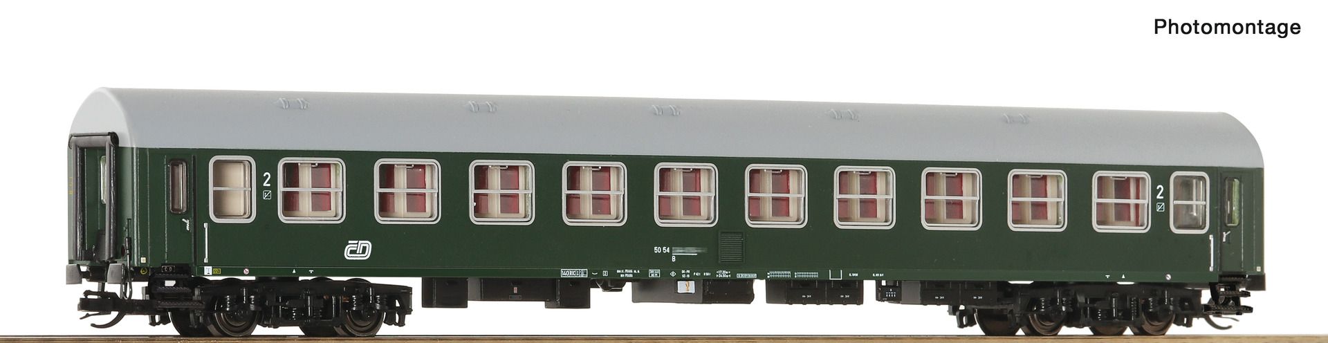 Roco 6280068 - Reisezugwagen B, 2. Klasse, CD, Ep.V