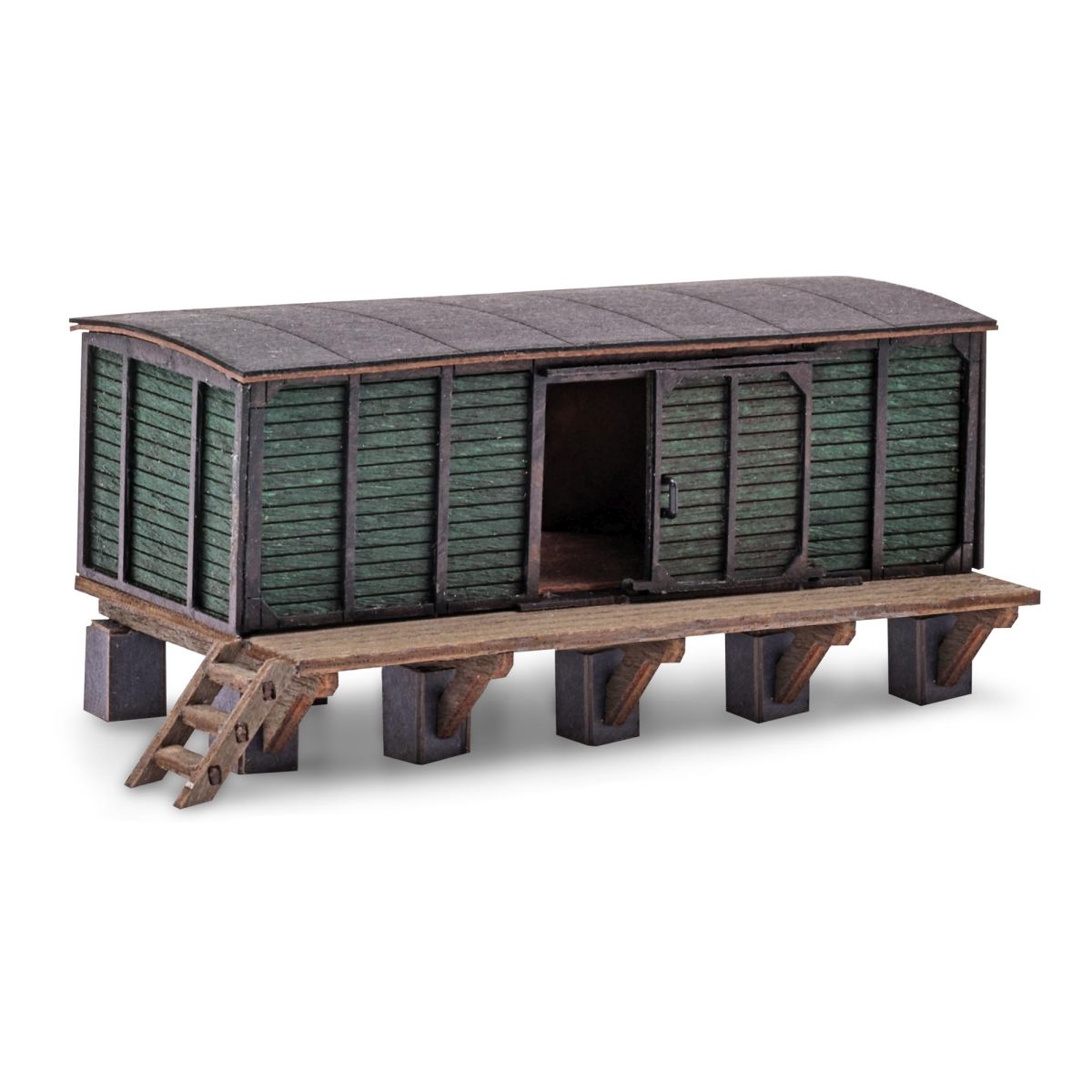 Busch 1963 - Behelfsschuppen mit Rampe