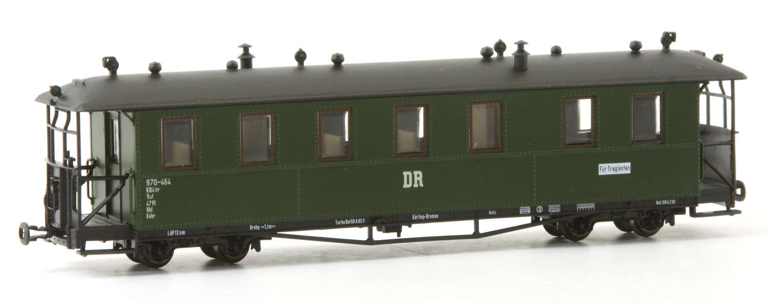 Technomodell 52406 - Personenwg. 2.Kl., DR, Ep.IIIb, grün