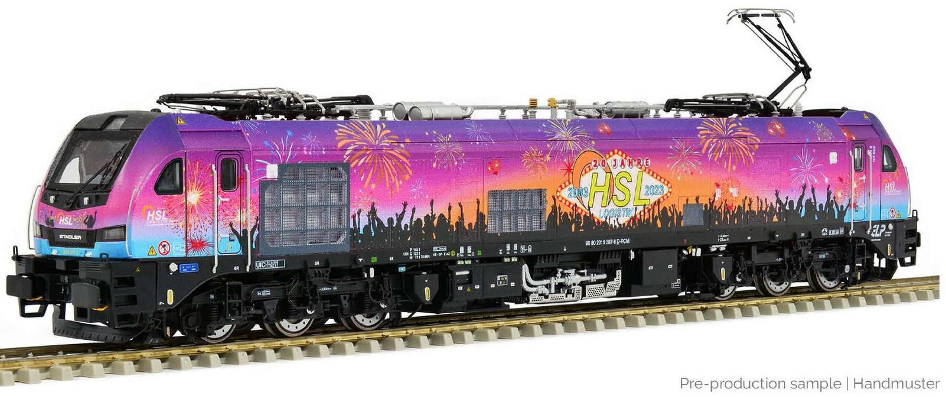 Sudexpress S0193071 - Stadler Dual-Mode Euro 9000 2019 307-8, HSL, Ep.VI