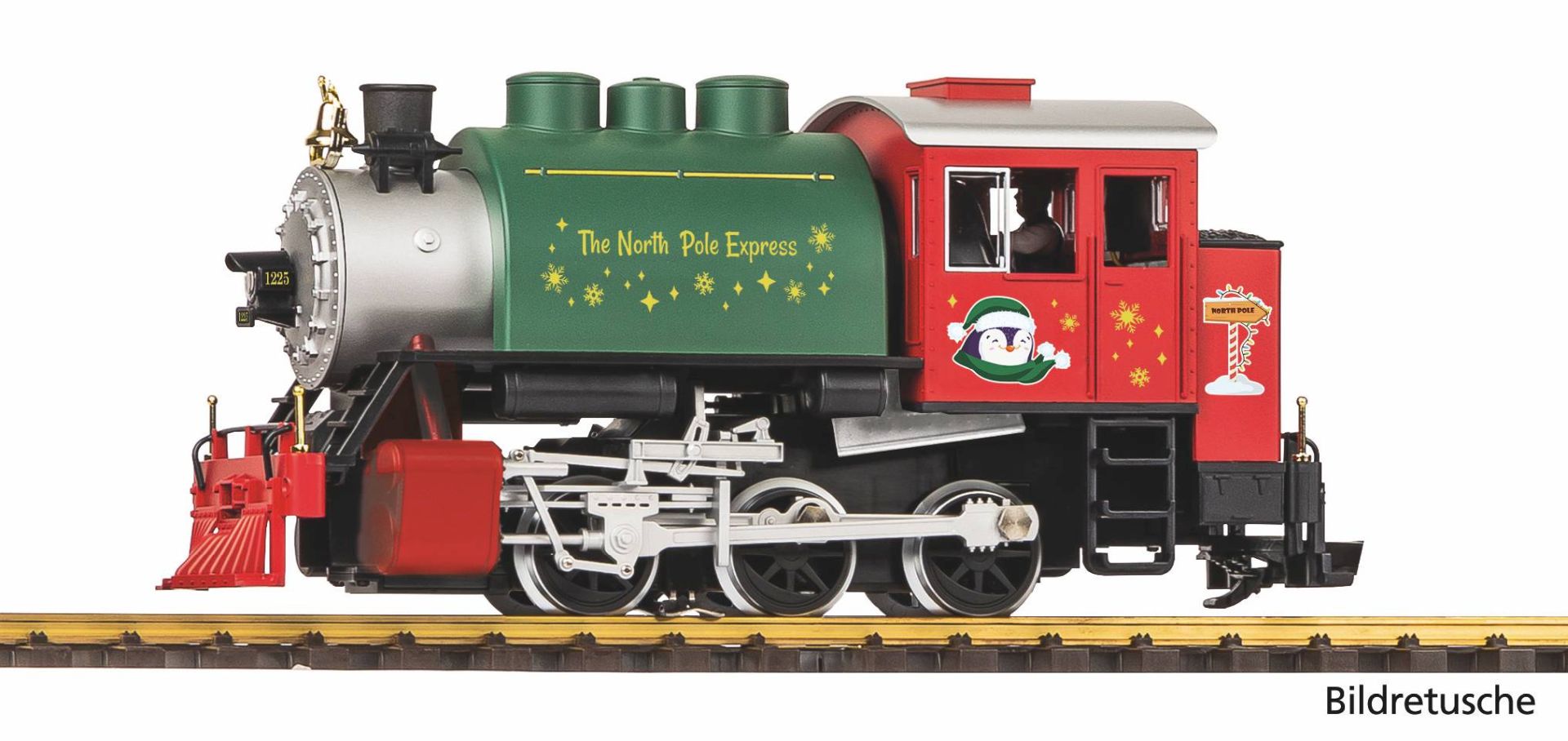 Piko 38257 - Dampflok 0-6-0T, Weihnachtslok 'Norpol-Express'