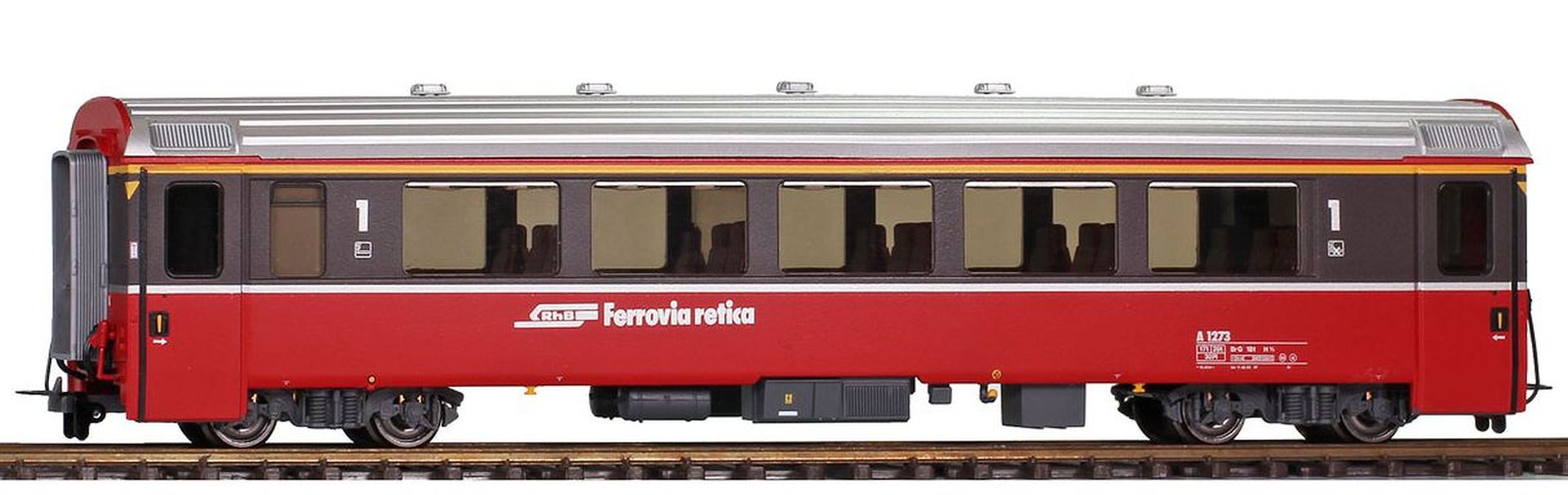 Bemo 3644108 - Personenwagen A 1273 EW IV 'Bernina Express', RhB, Ep.V