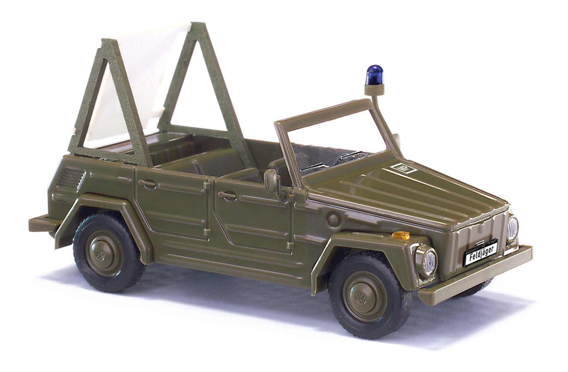 Busch 52725 - VW 181 Kurierwagen, Bundeswehr Feldjäger, Bj. 1970