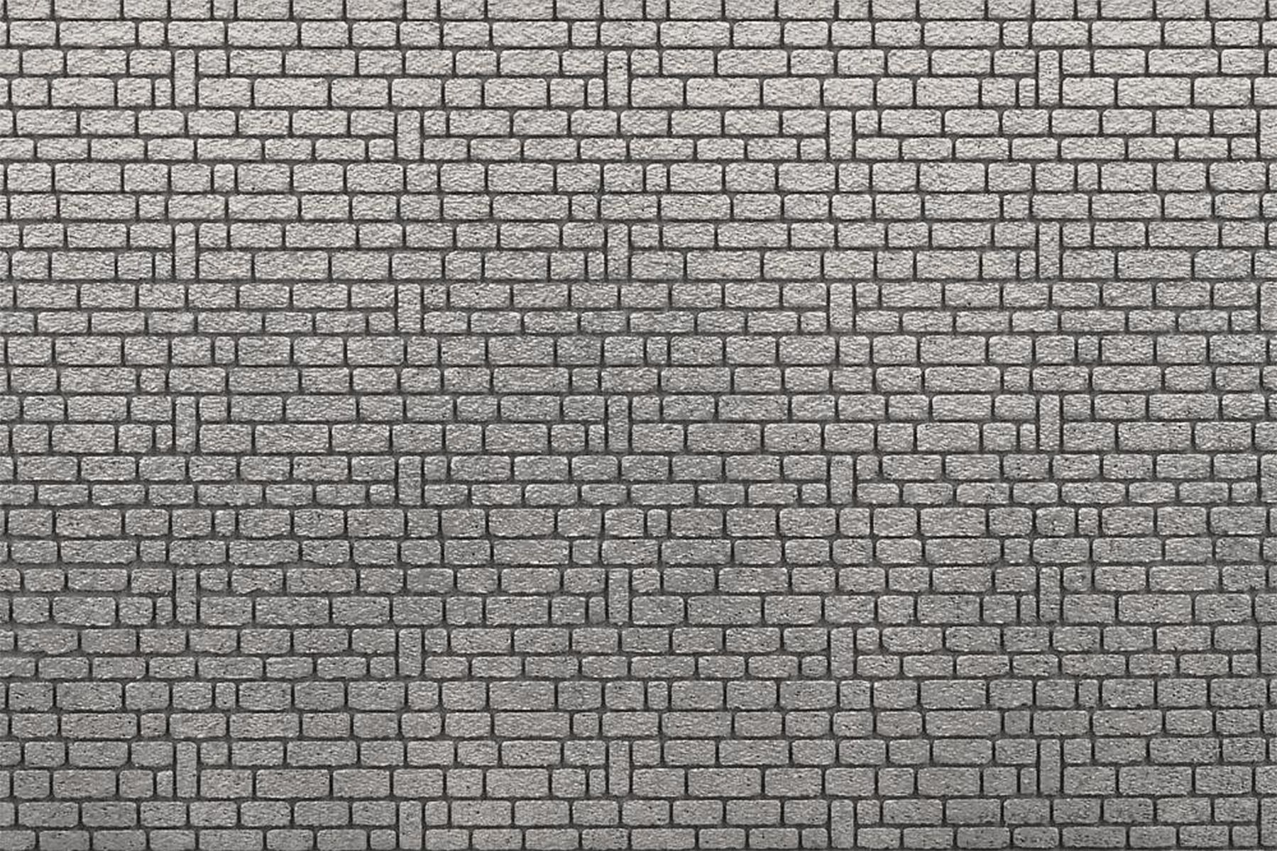 Faller 170936 - Dekorplatte, Läufermauerwerk-Quader, 370 x 125 x 6 mm, 2x