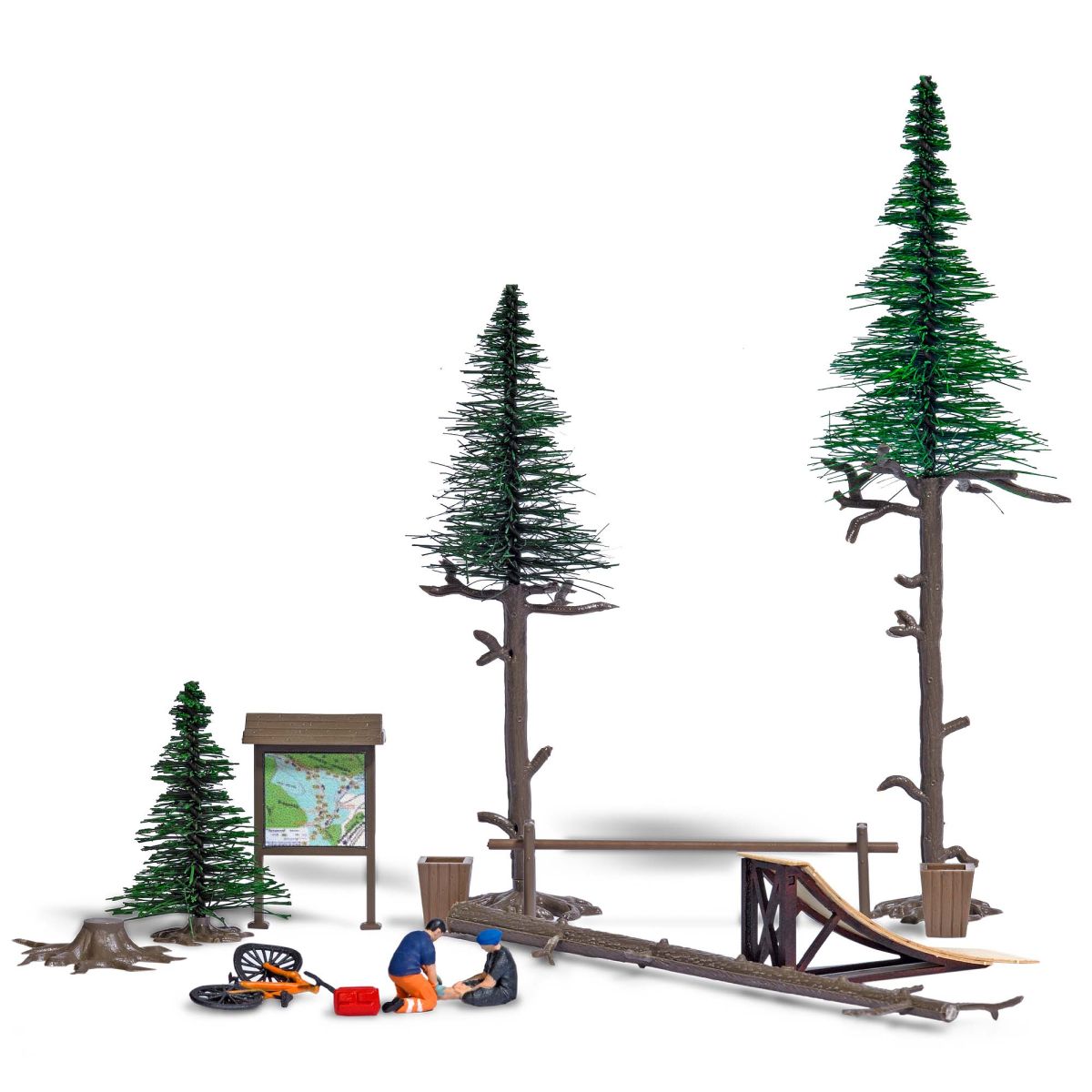 Busch 79825 - Aktion-Set: Radunfall