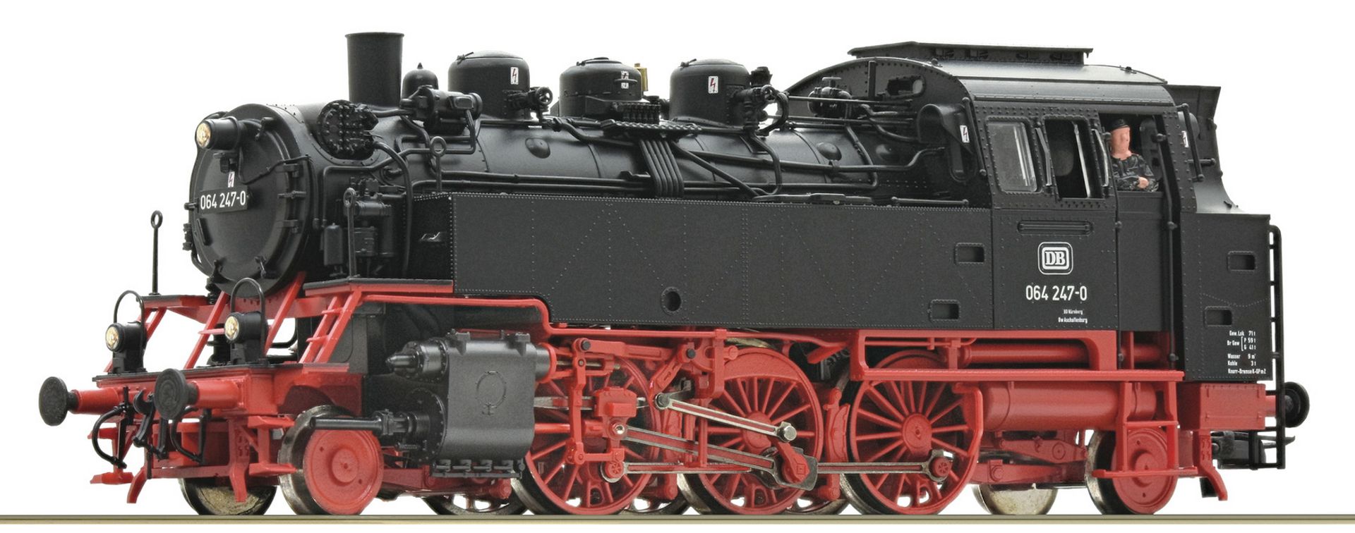 Roco 70217 - Dampflok 064 247-0, DB, Ep.IV