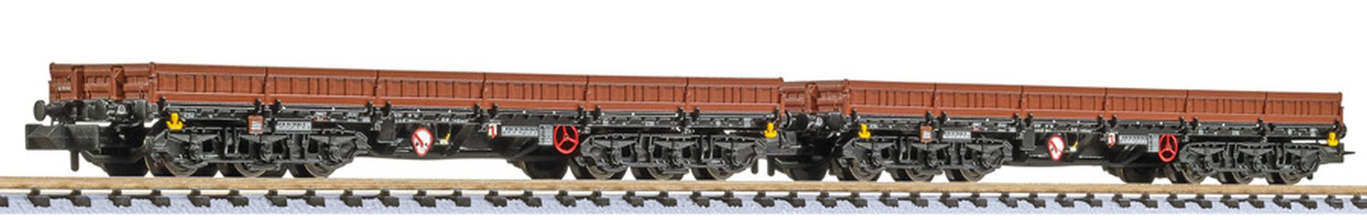 Liliput 260190 - 2er Set Schwerlastwagen Sas 4850, DR, Ep.IV