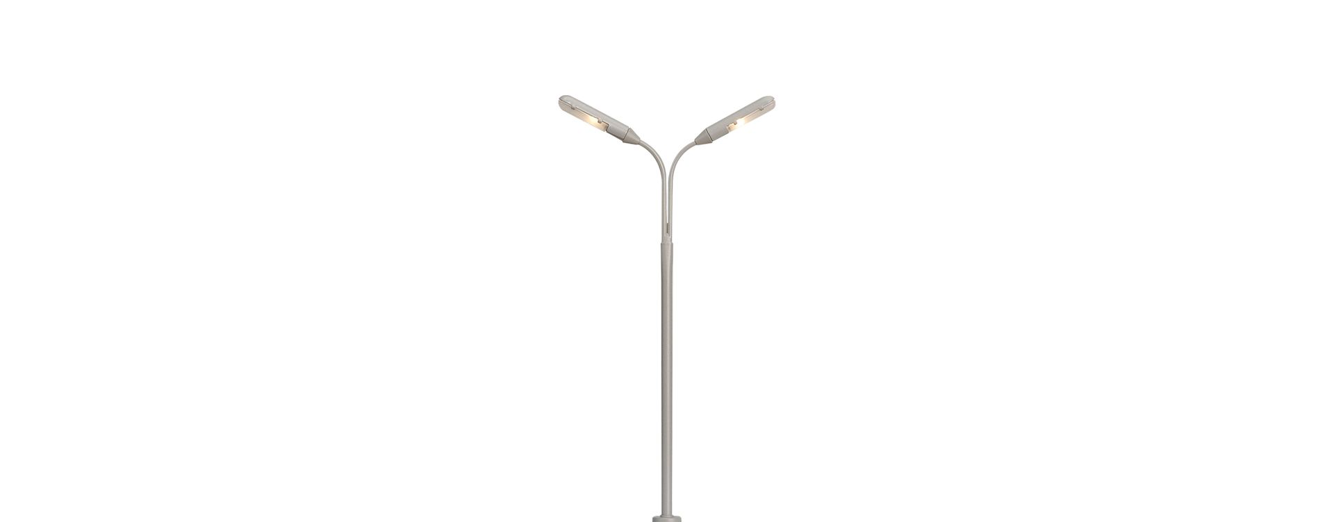 Brawa 84016 - Peitschenleuchte doppelt, LED