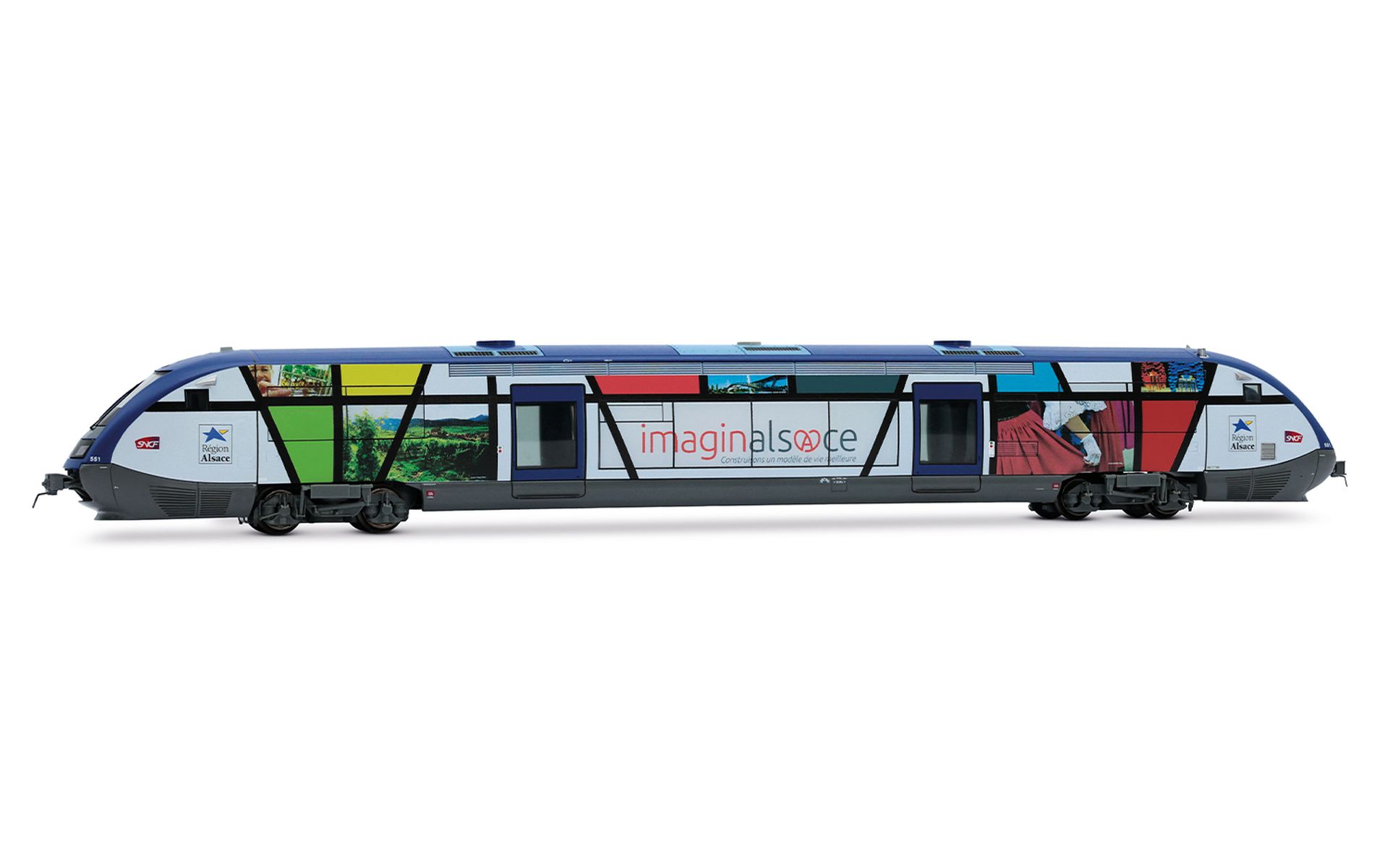 Arnold HN2683 - Triebwagen X 73551 'Imaginalsace', SNCF, Ep.VI