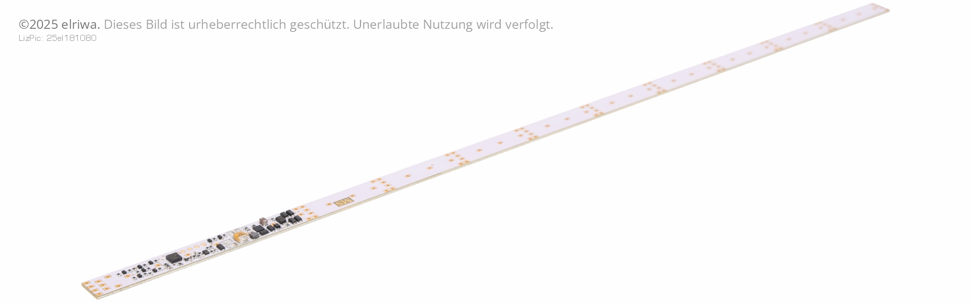 MS 12351 - Lichtleiste kaltweiss, digital, 290 mm mit Kondensator, El. gegenüberliegende Seite MS 12351 - Lichtleiste kaltweiss, digital, 290 mm mit Kondensator, El. gegenüberliegende Seite
