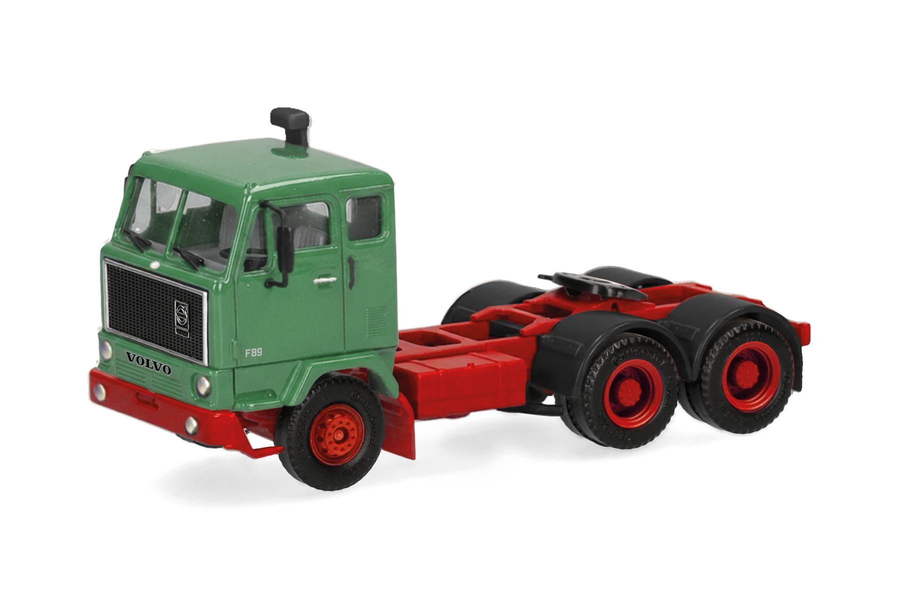 Herpa 321594-002 - Volvo F89 Zugmaschine 3achs, resedagrün