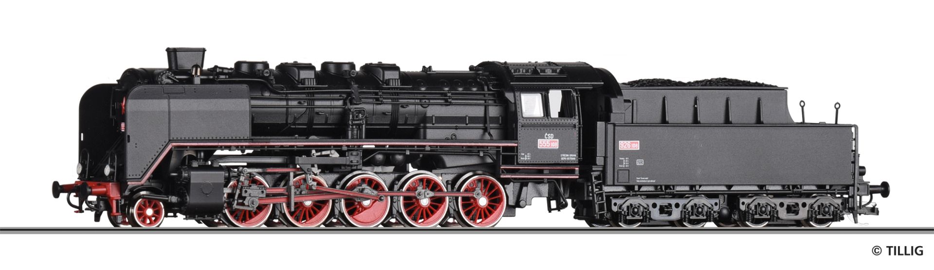 Tillig 04291 - Dampflok Reihe 555.1, CSD, Ep.III
