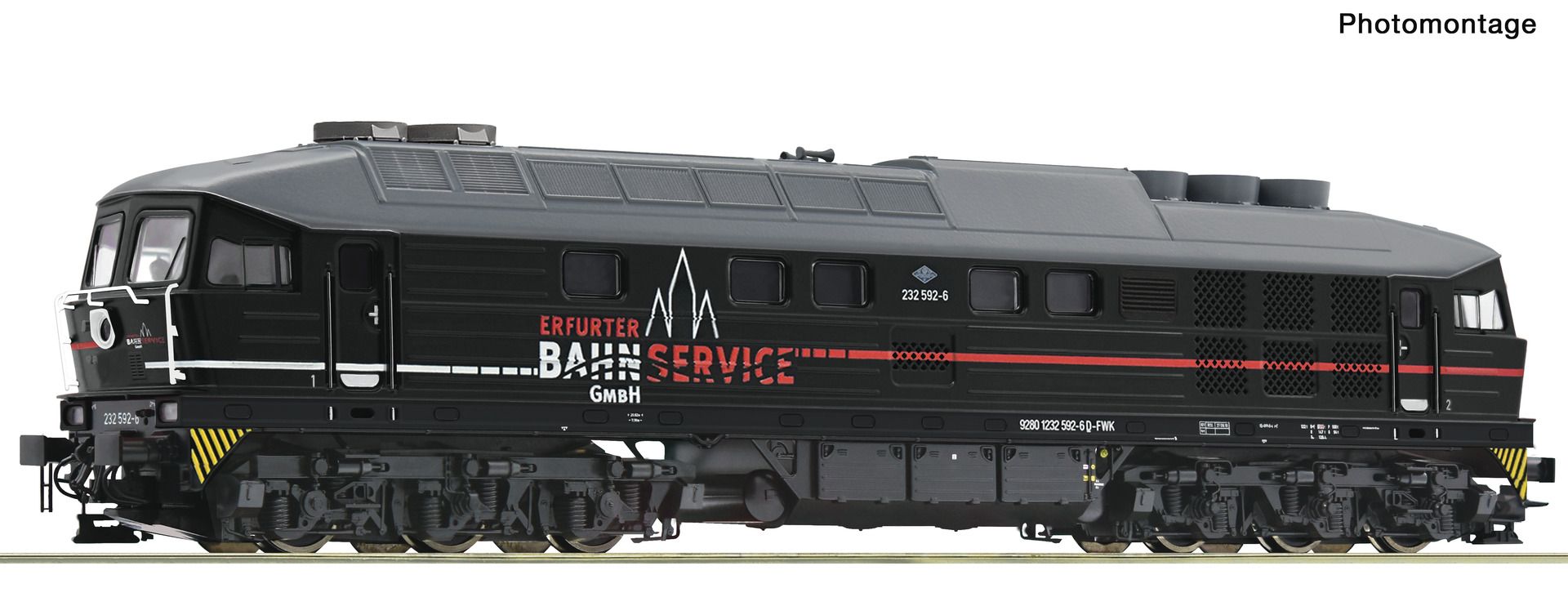 Roco 7310103 - Diesellok 232 592-6, EBS, Ep.VI, DC-Sound