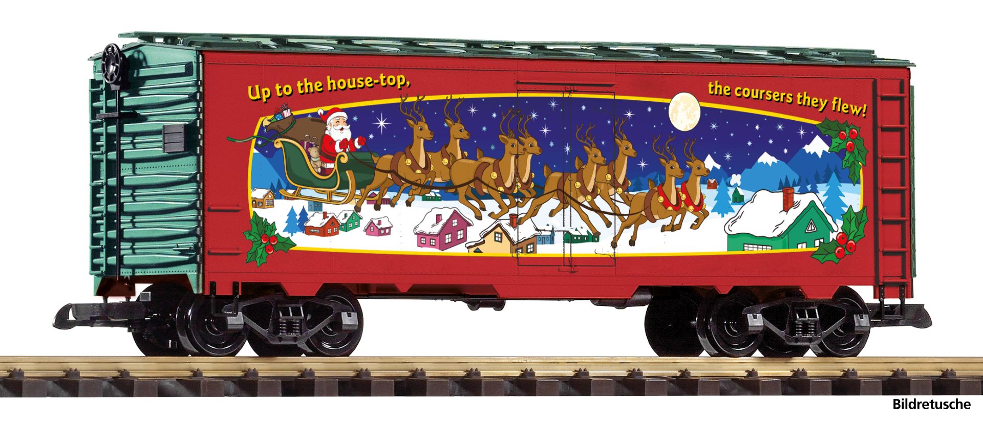 Piko 38991 - Gedeckter Güterwagen 'Weihnachtsexpress'