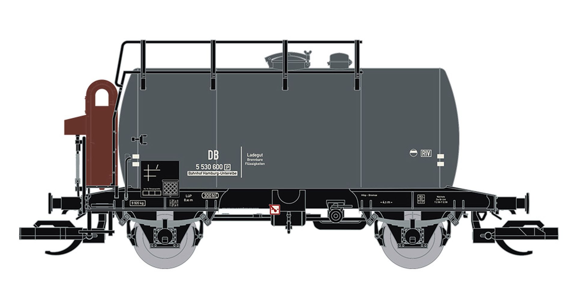 Saxonia 120150 - Kesselwagen 'Deutz', DB, Ep.III