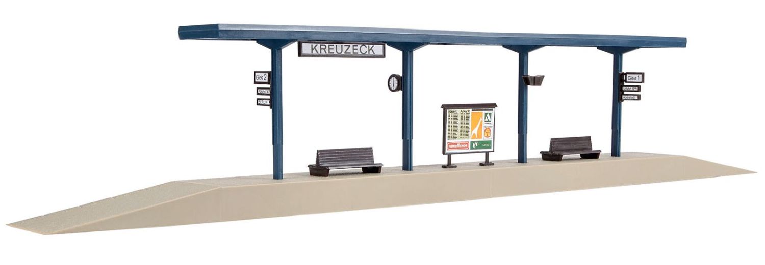 Vollmer 43537 - Bahnsteig, Kreuzeck