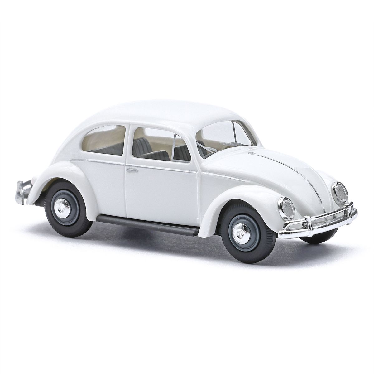 Busch 52956 - VW Käfer mit Ovalfenster, Weiß