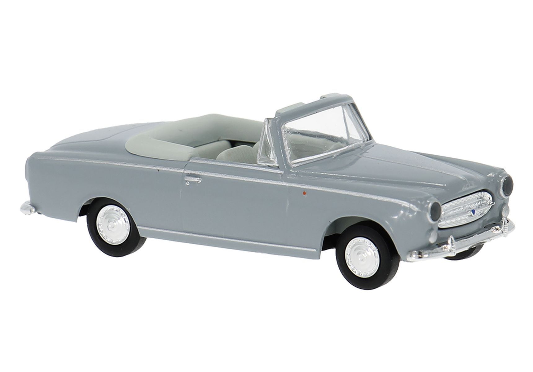 Brekina 29161 - Peugeot 403 Cabrio in grau 'Movie-Car'