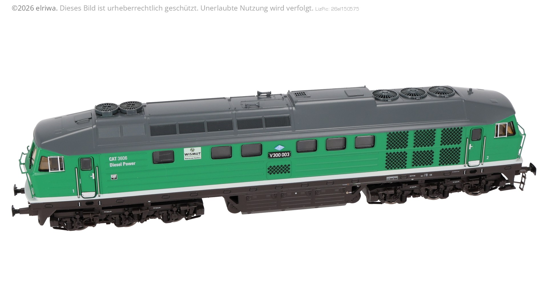 Brawa 41470 - Diesellok V300 003, WISMUT AG, Ep.V, DC-Analog-Basic+