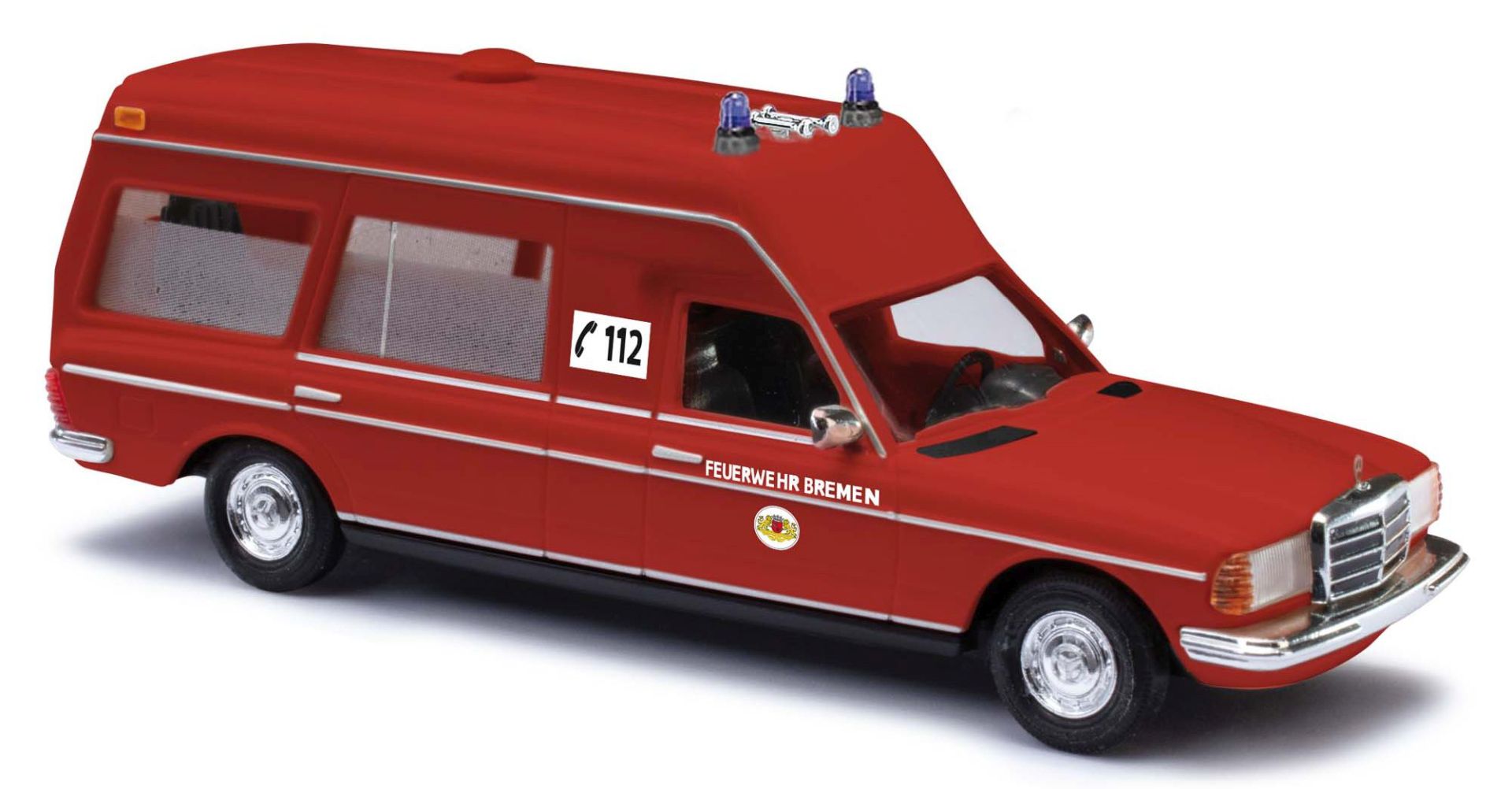 Busch 52218 - Mercedes-Benz VF 123 Miesen, Feuerwehr Bremen KTW Busch 52218 - Mercedes-Benz VF 123 Miesen, Feuerwehr Bremen KTW