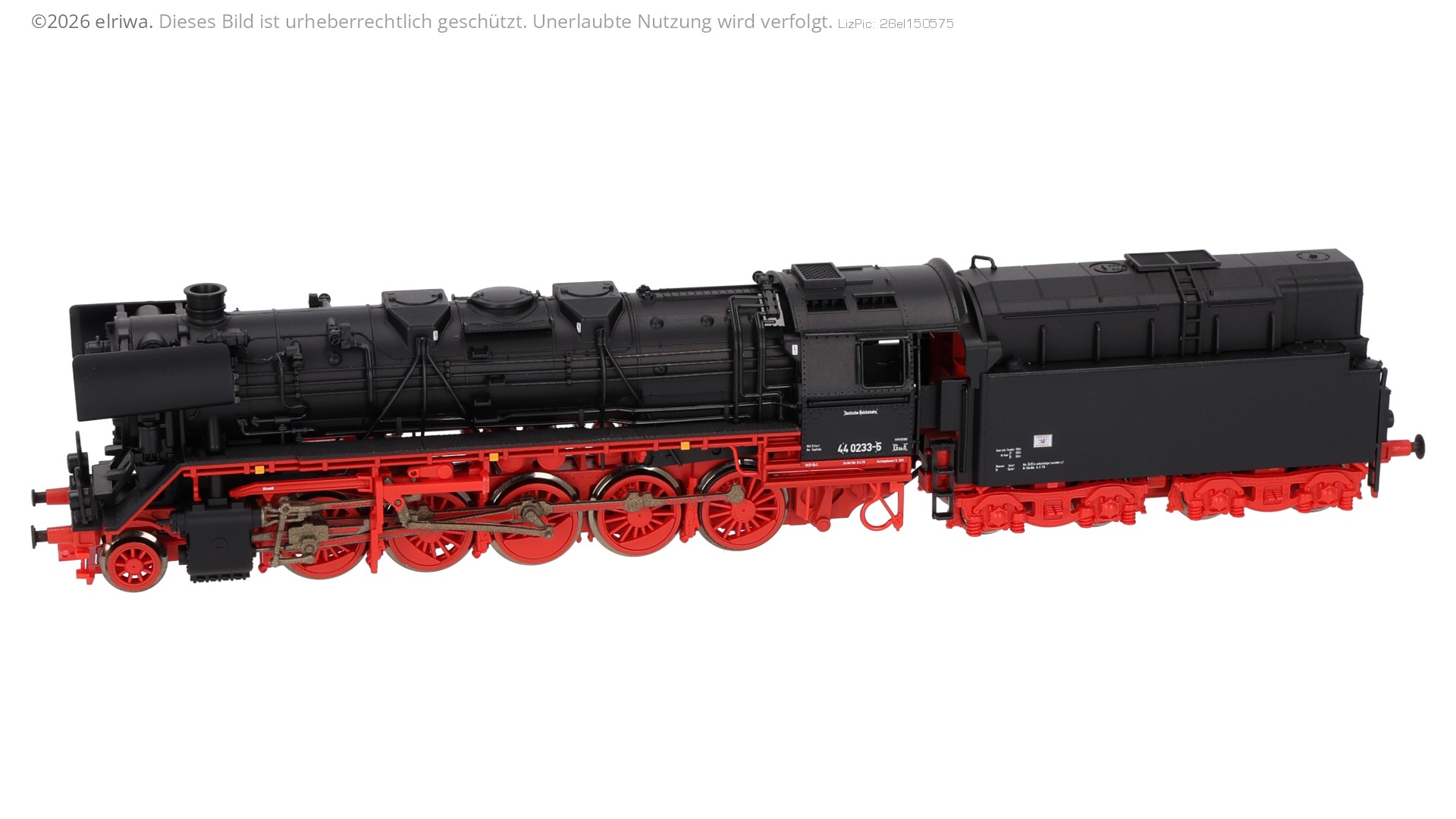 Roco 7190018 - Dampflok 44 0233-5 mit Öltender, DR, Ep.IV, DC-Sound