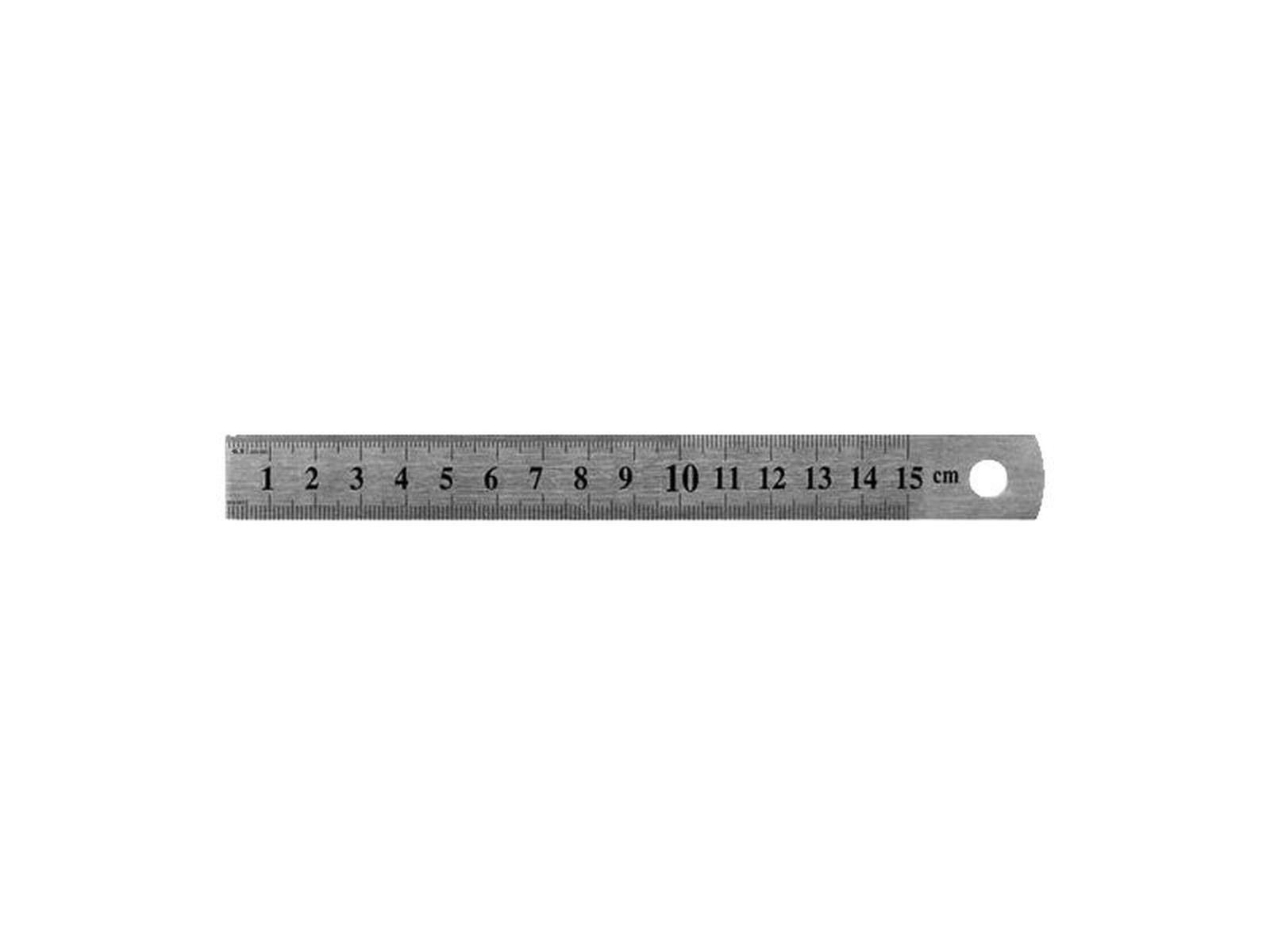 Schönwitz 11437 - Stahllineal 150mm inch und cm Skalierung