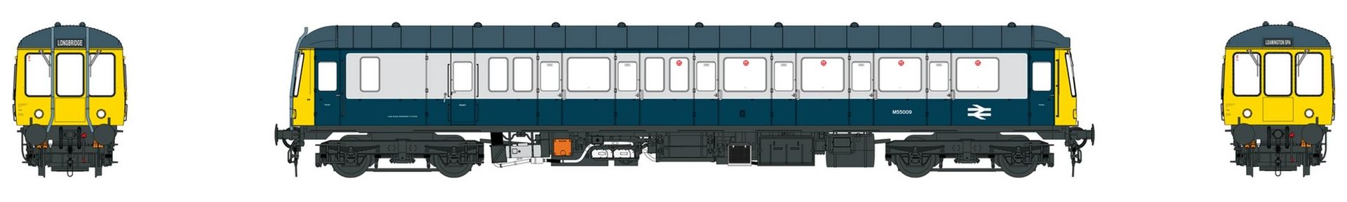 Heljan HE14012651 - Triebwagen Class 122 #Sc55009, BR, Ep.IV Heljan HE14012651 - Triebwagen Class 122 #Sc55009, BR, Ep.IV