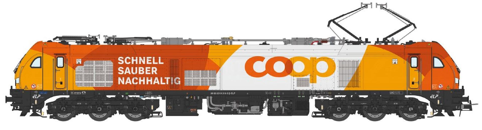 Sudexpress N0193180 - Stadler Dual-Mode Euro 9000, 2019 318-5, railCare, Ep.VI, DC-Sound
