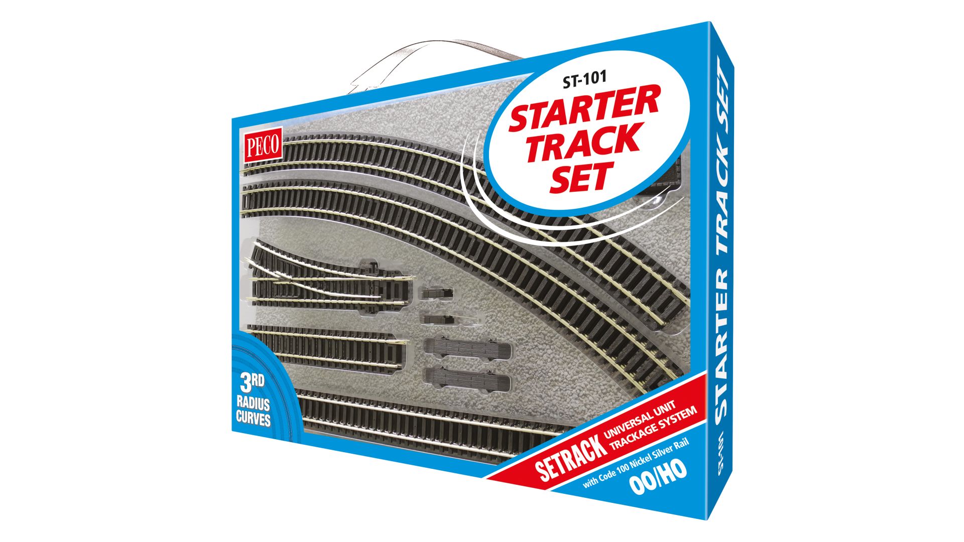 Peco ST101 Startergleis-Set, 3. Radius
