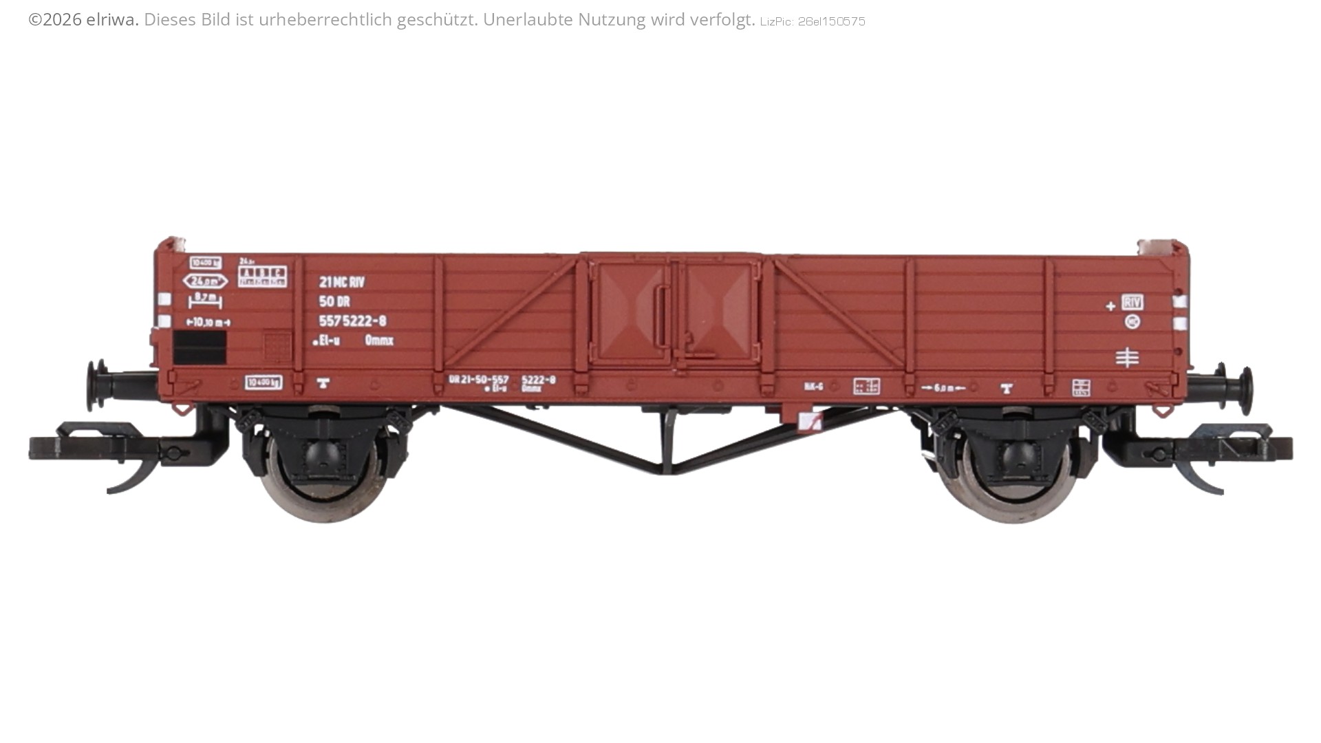 Hädl 25110-4 - Offener Güterwagen El-u, DR, Ep.IV