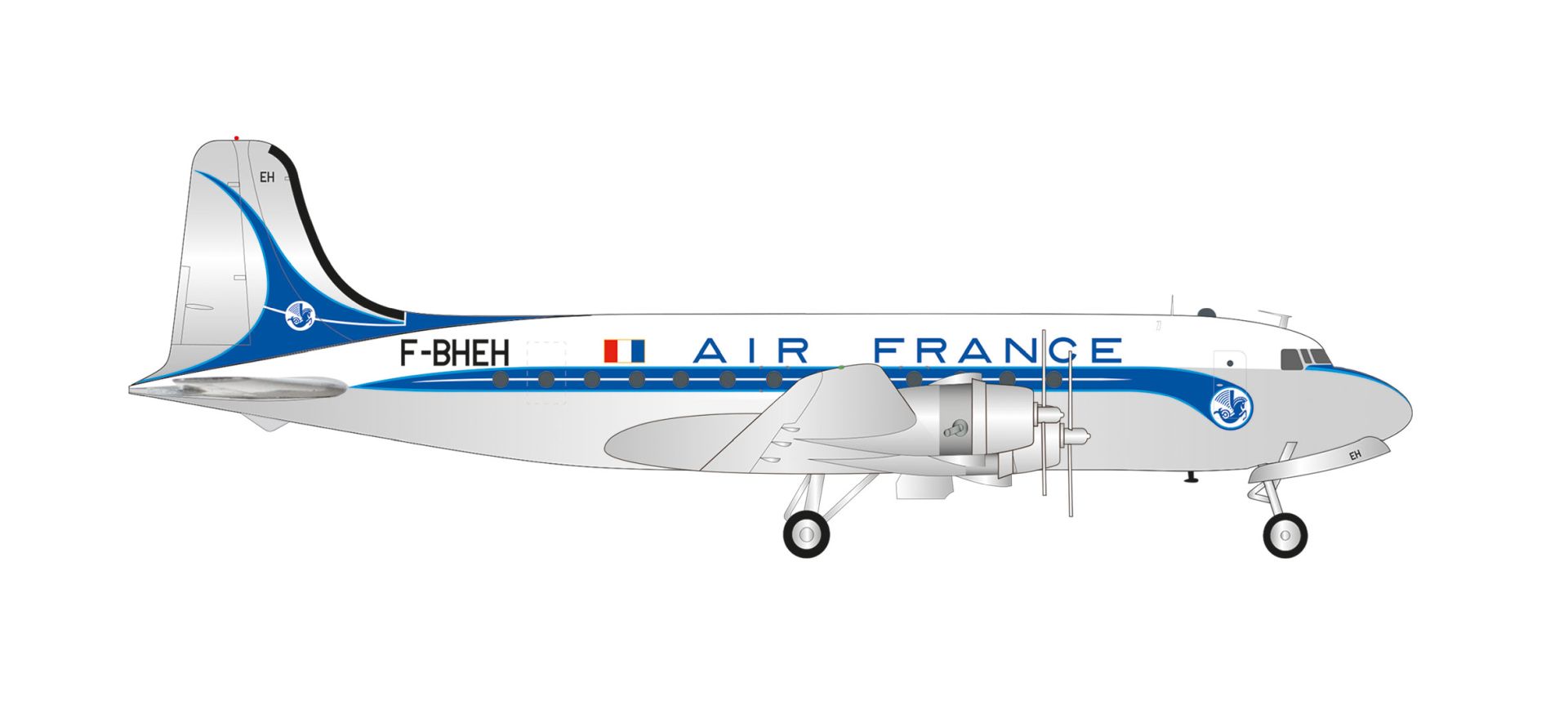 Herpa 571104-001 - Air France Douglas DC-4