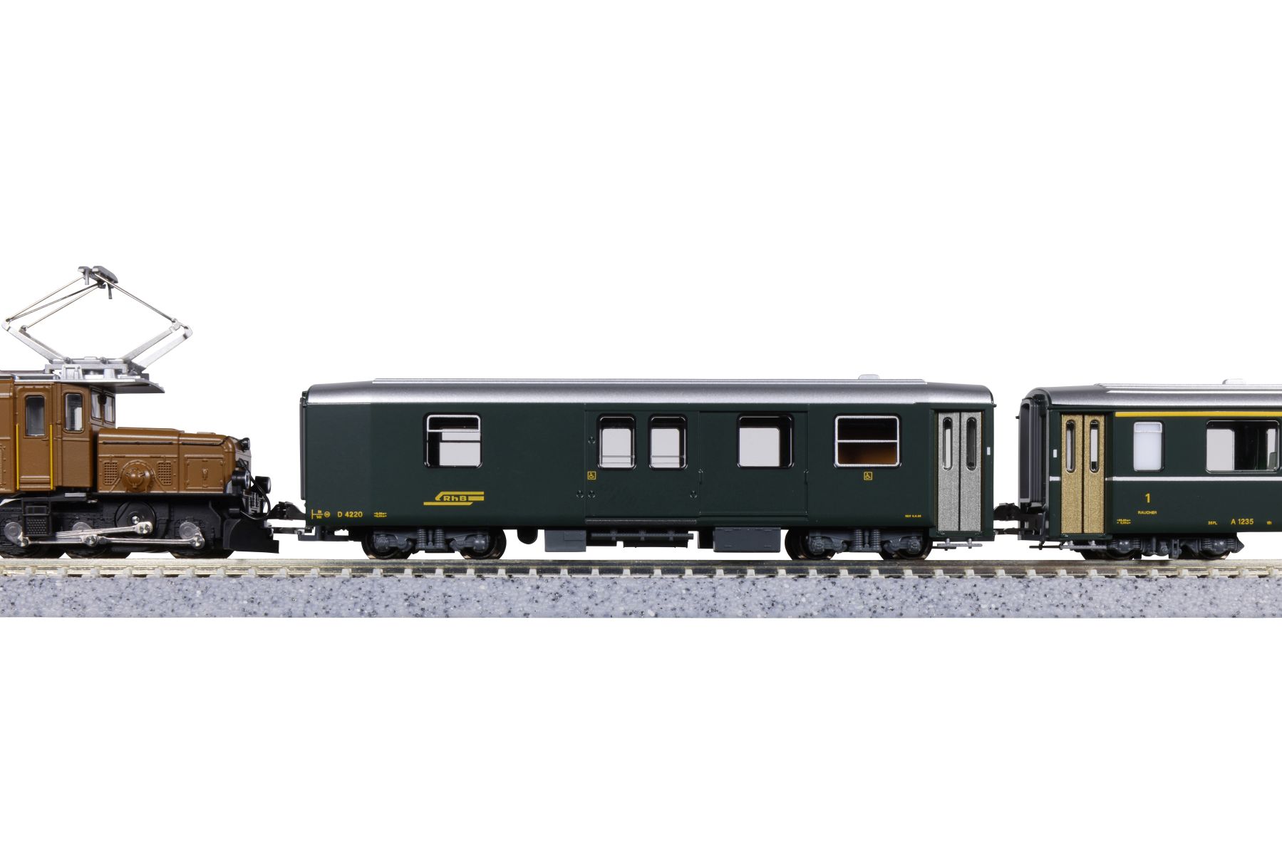 Kato K5274 - Gepäckwagen D4226, RhB, Ep.IV