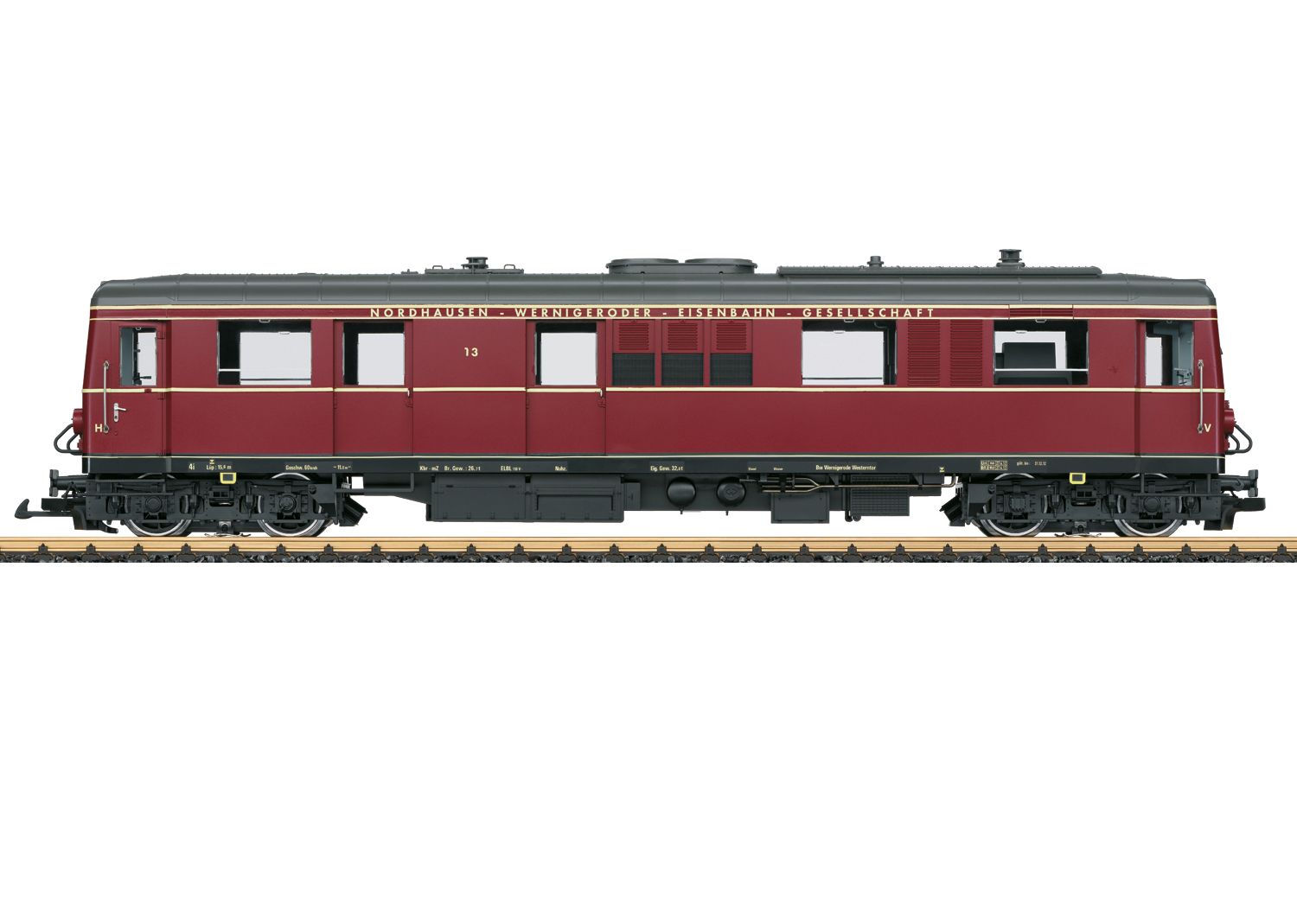 LGB 26390 - Triebwagen T 3, HSB, Ep.VI, DC-MFX-Sound LGB 26390 - Triebwagen T 3, HSB, Ep.VI, DC-MFX-Sound