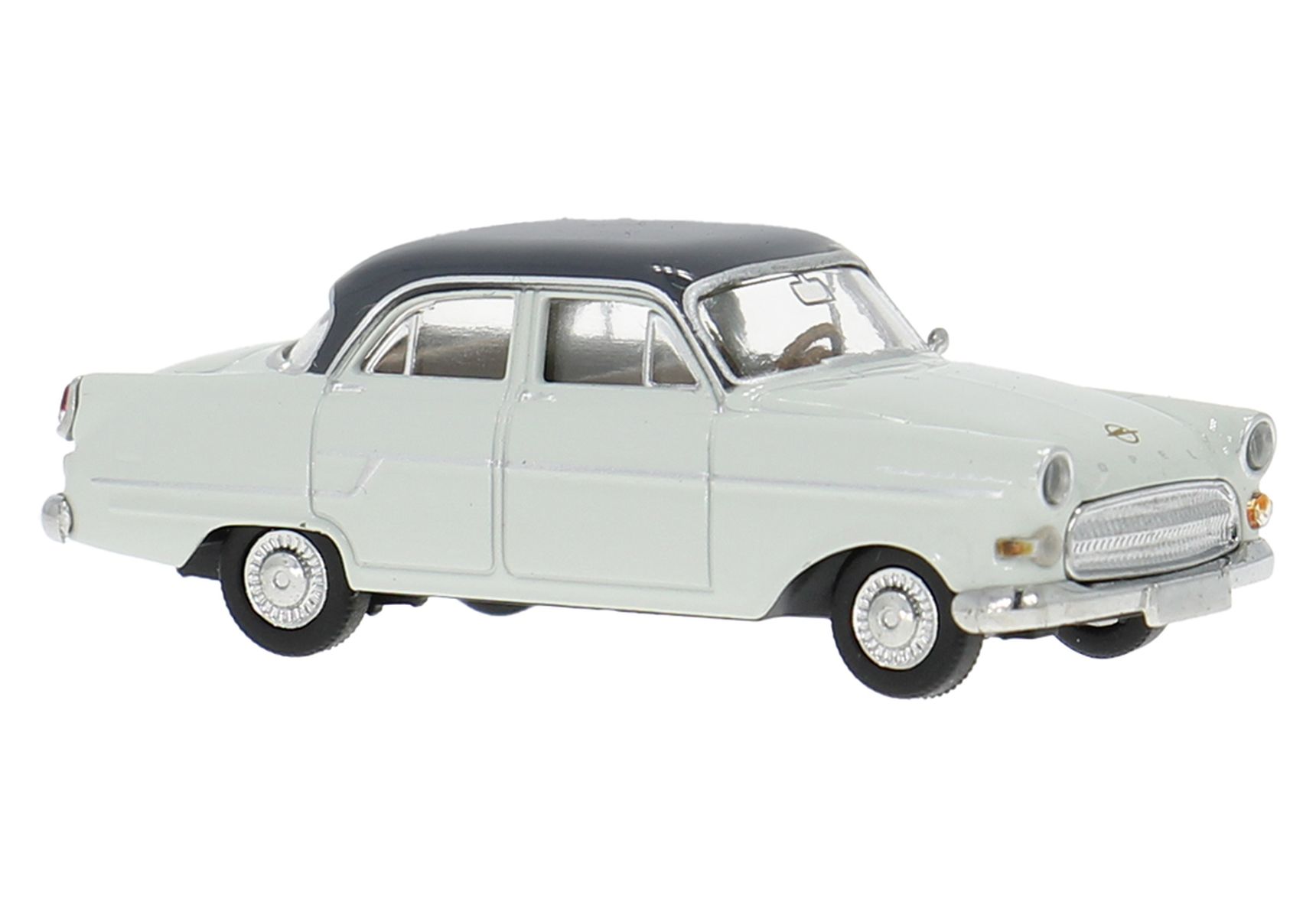 Brekina 20889 - Opel Kapitän´56 in hellgrau/schwarz