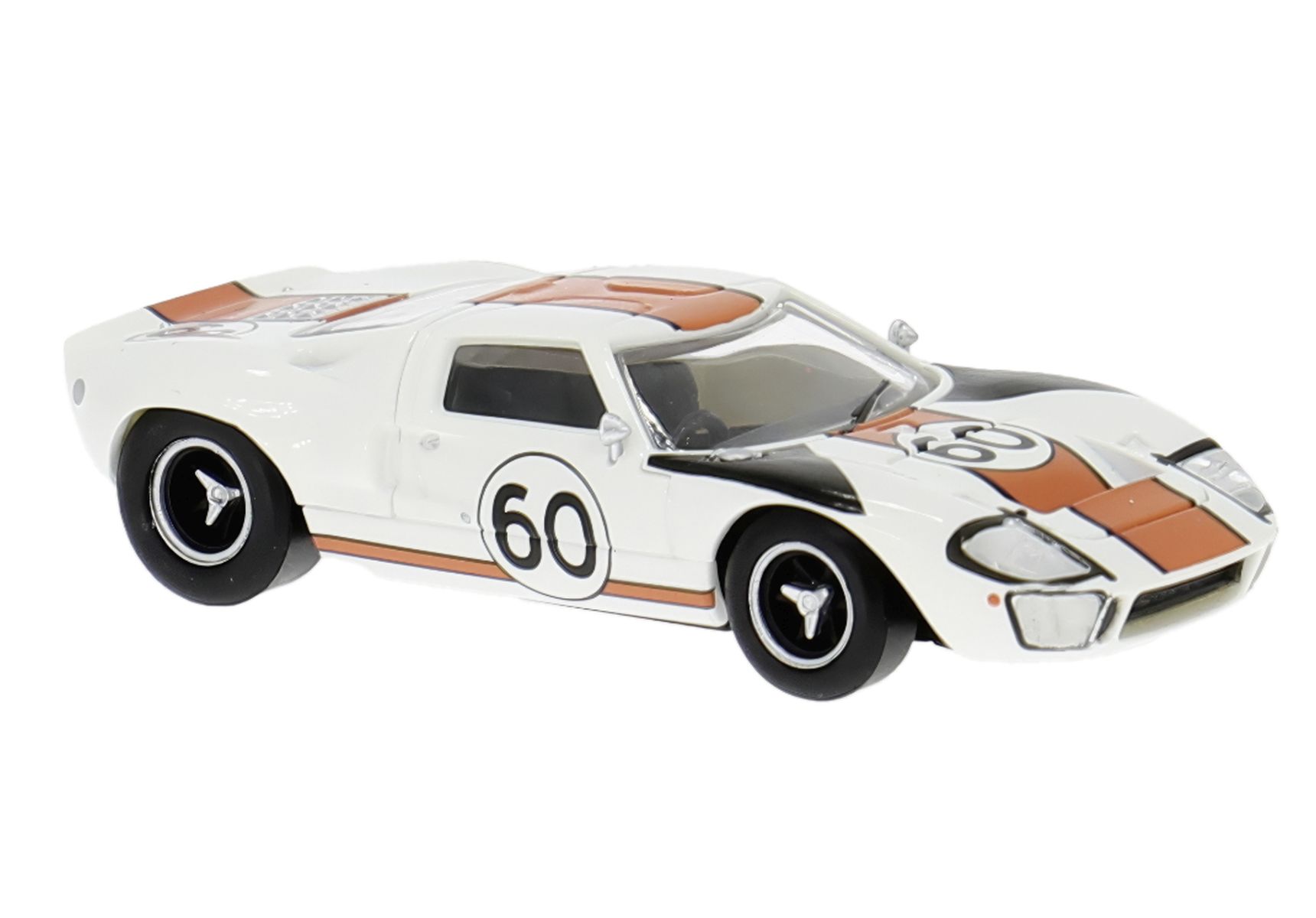Brekina 18557 - Ford GT 40 LeMans 1966 mit Neerpasch/Ickx, did not finish