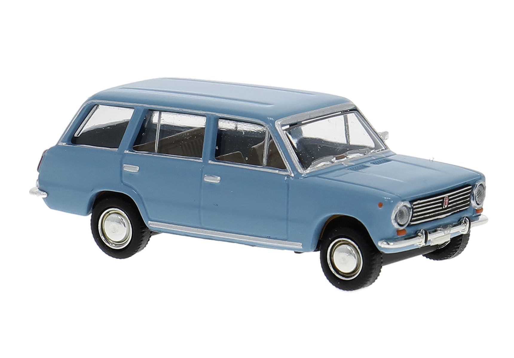 Brekina 22425 - Fiat 124 Familiare in hellblau